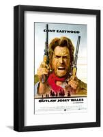 The Outlaw Josey Wales - Movie Poster Reproduction-null-Framed Photo