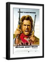 The Outlaw Josey Wales - Movie Poster Reproduction-null-Framed Photo