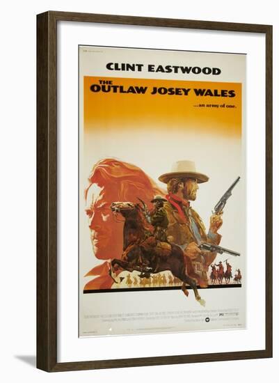 The Outlaw Josey Wales-null-Framed Art Print