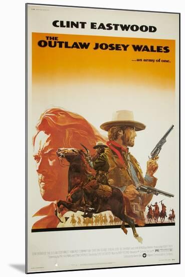 The Outlaw Josey Wales-null-Mounted Art Print