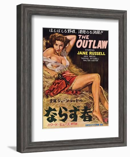 The Outlaw-null-Framed Art Print