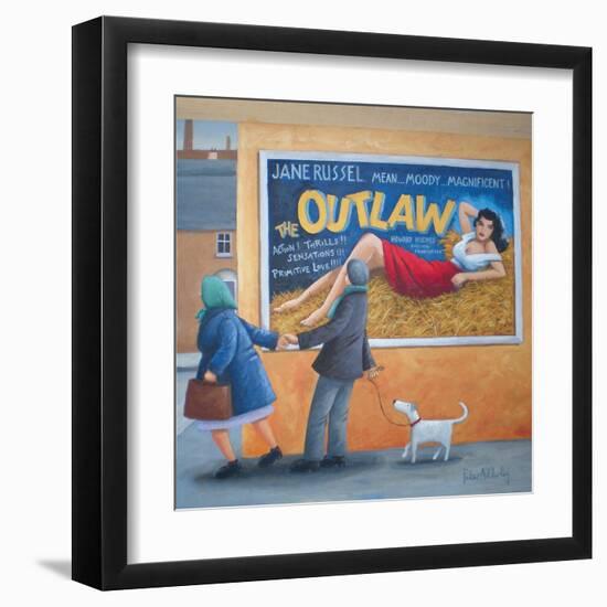 The Outlaw-Peter Adderley-Framed Art Print