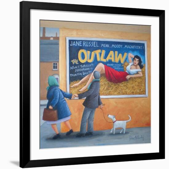 The Outlaw-Peter Adderley-Framed Art Print