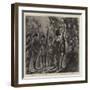 The Outrage in the Naga Hills, a Native Trophy of Human Skulls-Sydney Prior Hall-Framed Giclee Print