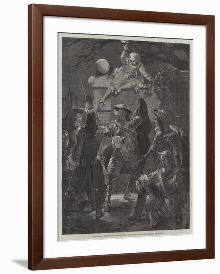 The Outrage Upon Sir John Coventry-Thomas Herbert Maguire-Framed Giclee Print