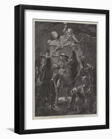 The Outrage Upon Sir John Coventry-Thomas Herbert Maguire-Framed Giclee Print