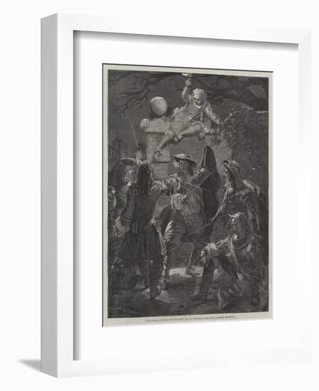 The Outrage Upon Sir John Coventry-Thomas Herbert Maguire-Framed Giclee Print