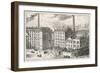 The Outside of the Fry's Chocolate Factory in Bristol-null-Framed Art Print