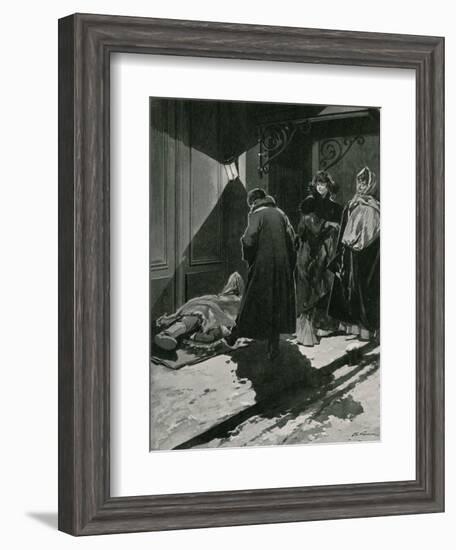 The Outside Porter-Frederic De Haenen-Framed Giclee Print