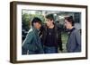 THE OUTSIDERS, 1982 directed by FRANCIS FORD COPPOLA Ralph Macchio, Matt Dillon andThomas C. Howell-null-Framed Photo