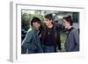 THE OUTSIDERS, 1982 directed by FRANCIS FORD COPPOLA Ralph Macchio, Matt Dillon andThomas C. Howell-null-Framed Photo