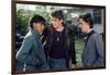 THE OUTSIDERS, 1982 directed by FRANCIS FORD COPPOLA Ralph Macchio, Matt Dillon andThomas C. Howell-null-Framed Photo