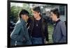 THE OUTSIDERS, 1982 directed by FRANCIS FORD COPPOLA Ralph Macchio, Matt Dillon andThomas C. Howell-null-Framed Photo