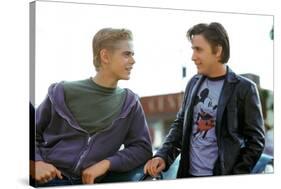 THE OUTSIDERS, 1982 directed by FRANCIS FORD COPPOLA Thomas C. Howell and Emilio Estevez (photo)-null-Stretched Canvas