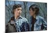 THE OUTSIDERS, 1982 directed by FRANCIS FORD COPPOLA Thomas C. Howell and Ralph macchio (photo)-null-Mounted Photo