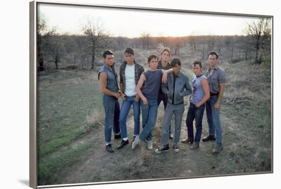 THE OUTSIDERS, 1982-null-Framed Photo