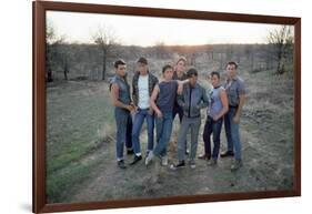 THE OUTSIDERS, 1982-null-Framed Photo