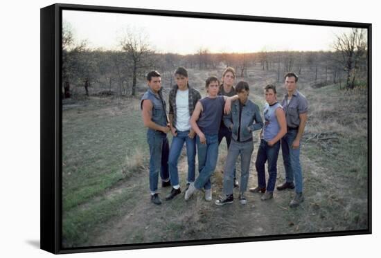 THE OUTSIDERS, 1982-null-Framed Stretched Canvas