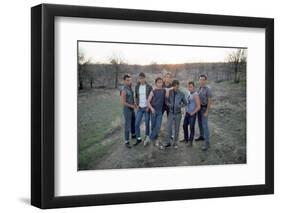 THE OUTSIDERS, 1982-null-Framed Photo