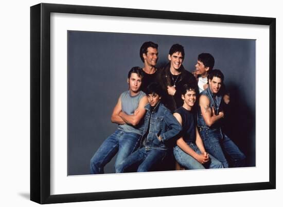 THE OUTSIDERS, 1982-null-Framed Photo