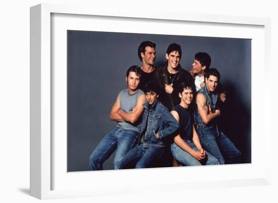 THE OUTSIDERS, 1982-null-Framed Photo