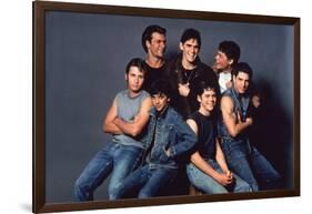 THE OUTSIDERS, 1982-null-Framed Photo