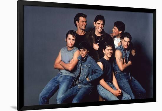 THE OUTSIDERS, 1982-null-Framed Photo