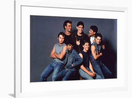 THE OUTSIDERS, 1982-null-Framed Photo