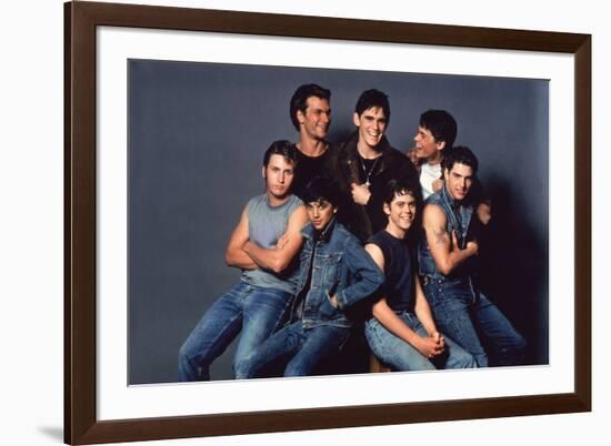 THE OUTSIDERS, 1982-null-Framed Photo