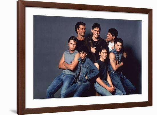 THE OUTSIDERS, 1982-null-Framed Photo