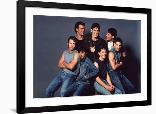 THE OUTSIDERS, 1982-null-Framed Photo