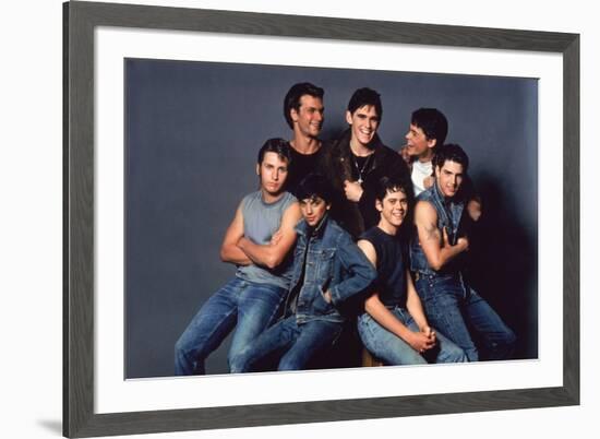 THE OUTSIDERS, 1982-null-Framed Photo