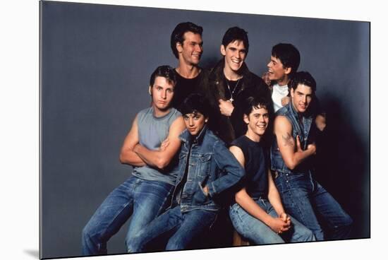 THE OUTSIDERS, 1982-null-Mounted Photo