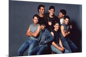 THE OUTSIDERS, 1982-null-Mounted Photo