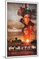 THE OUTSIDERS [1983], directed by FRANCIS FORD COPPOLA.-null-Mounted Photographic Print