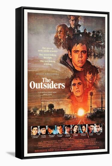 THE OUTSIDERS [1983], directed by FRANCIS FORD COPPOLA.-null-Framed Stretched Canvas