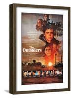 THE OUTSIDERS [1983], directed by FRANCIS FORD COPPOLA.-null-Framed Premium Photographic Print