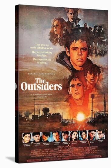 THE OUTSIDERS [1983], directed by FRANCIS FORD COPPOLA.-null-Stretched Canvas