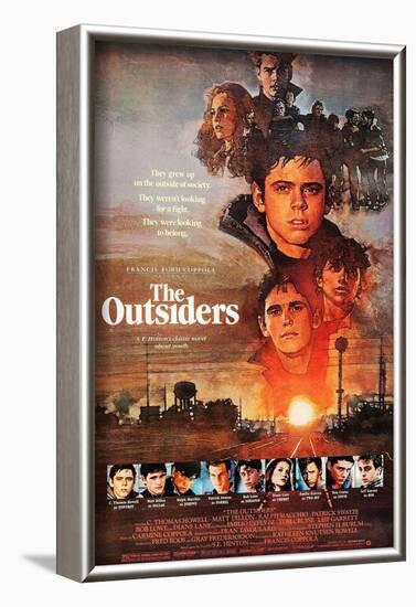 THE OUTSIDERS [1983], directed by FRANCIS FORD COPPOLA.-null-Framed Photographic Print