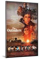 THE OUTSIDERS [1983], directed by FRANCIS FORD COPPOLA.-null-Mounted Photographic Print