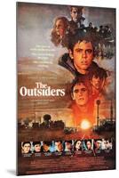 THE OUTSIDERS [1983], directed by FRANCIS FORD COPPOLA.-null-Mounted Photographic Print