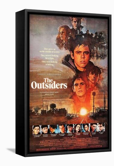 THE OUTSIDERS [1983], directed by FRANCIS FORD COPPOLA.-null-Framed Stretched Canvas