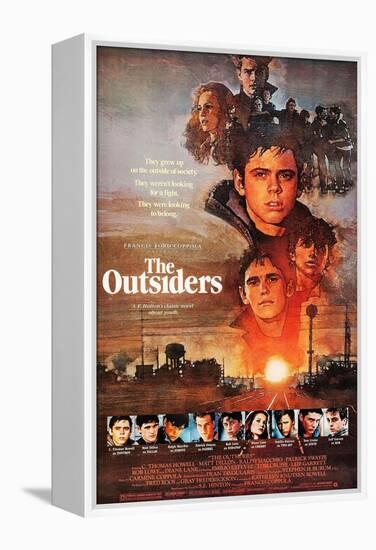 THE OUTSIDERS [1983], directed by FRANCIS FORD COPPOLA.-null-Framed Stretched Canvas