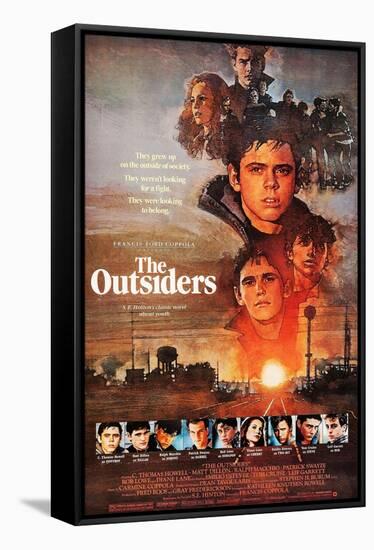 THE OUTSIDERS [1983], directed by FRANCIS FORD COPPOLA.-null-Framed Stretched Canvas