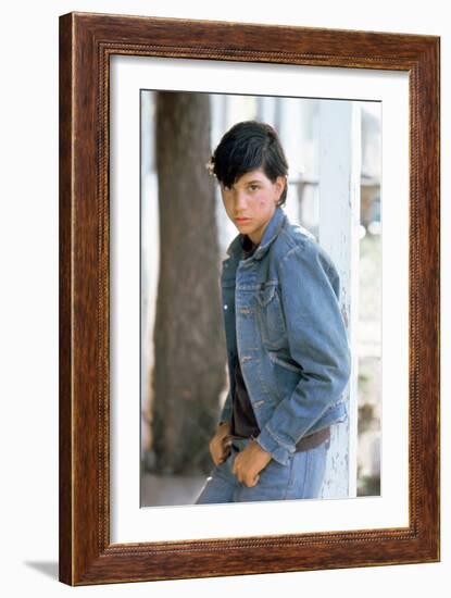 The Outsiders, Ralph Macchio, Directed by Francis Ford Coppola, 1982-null-Framed Photo