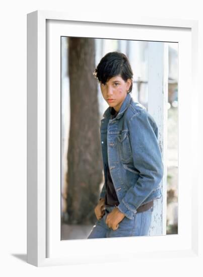 The Outsiders, Ralph Macchio, Directed by Francis Ford Coppola, 1982-null-Framed Photo