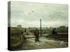 The Outskirts at Paris-Vincent van Gogh-Stretched Canvas