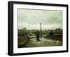 The Outskirts at Paris-Vincent van Gogh-Framed Giclee Print