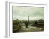 The Outskirts at Paris-Vincent van Gogh-Framed Giclee Print