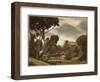 The outskirts of a village near Luxor, Egypt-English Photographer-Framed Giclee Print